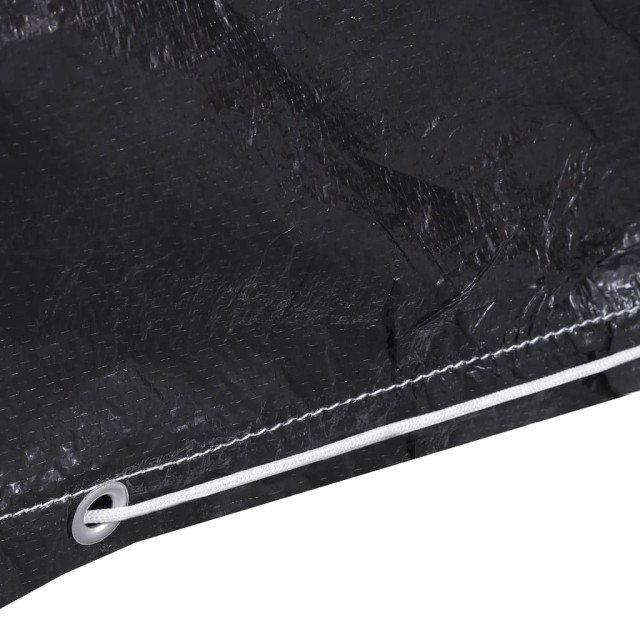 Housses de salon de jardin 2 pcs 10 œillets 205x90 cm