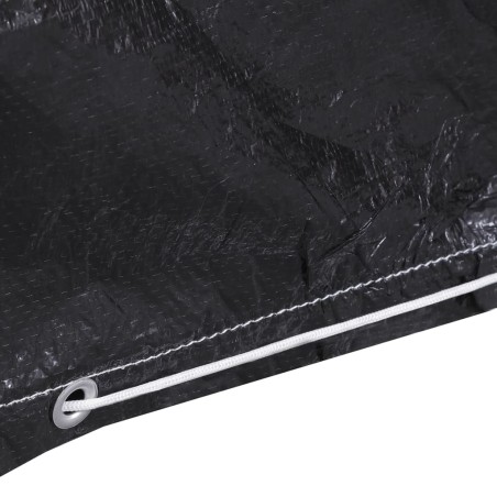 Housses de salon de jardin 2 pcs 12 œillets 325x205x90 cm