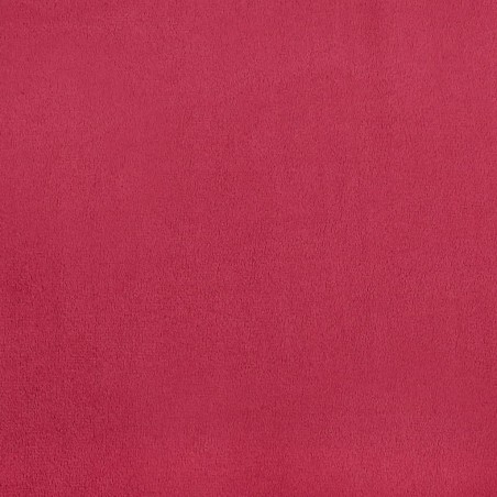 Chaises à manger lot de 6 rouge bordeaux velours