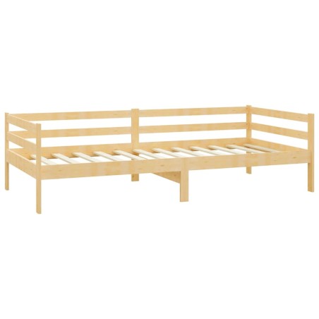 Lit de jour sans matelas avec tiroirs 90x200 cm bois pin massif