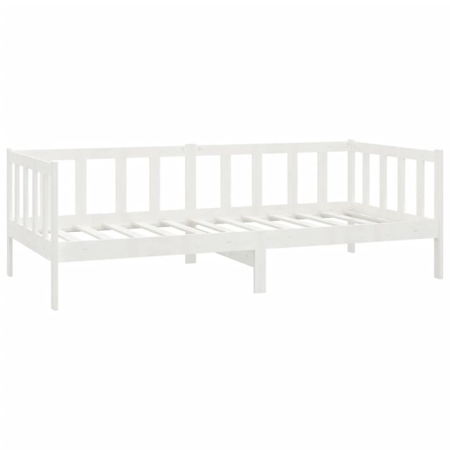 Lit de jour sans matelas avec tiroirs 90x200 cm blanc