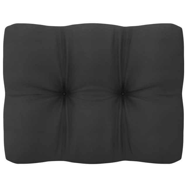 Canapés d'angle de jardin avec coussins 2 pcs Pin massif