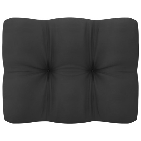 Salon de jardin 4 pcs avec coussins Bois de pin massif