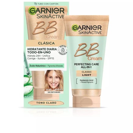 Hydraterende Crème met Kleur Garnier Skin Naturals Spf 15 Claro (50 m