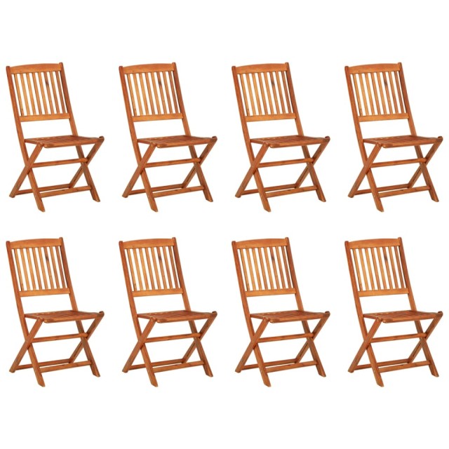 Ensemble à manger de jardin 9 pcs 220x90x75 cm bois d'acacia