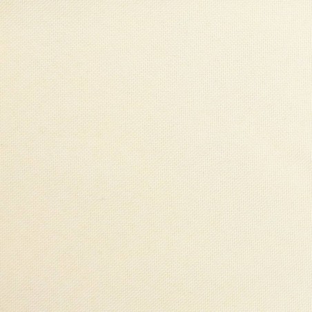 Chaise de salle à manger Crème Tissu