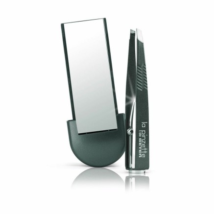 Pinzette per Depilazione con Luce e Specchio Beter 64358 Grigio (1 Uni