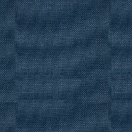 Chaise pivotante de salle à manger Bleu Tissu