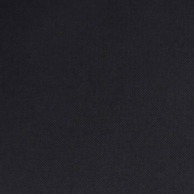 Chaise pivotante de salle à manger Noir Tissu