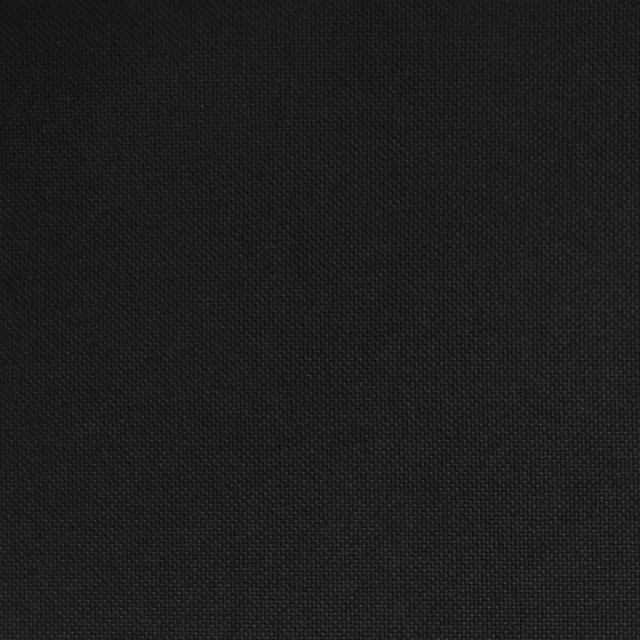 Chaise pivotante de salle à manger Noir Tissu