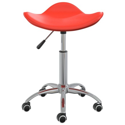 Chaise de bureau Rouge Similicuir 2