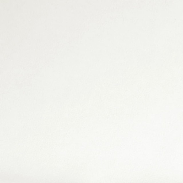 Chaise pivotante de salle à manger Blanc Similicuir