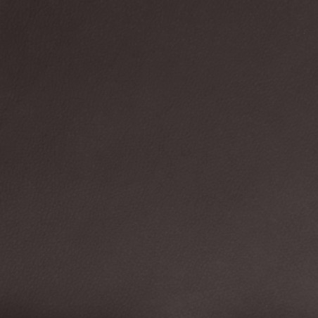 Chaise pivotante de salle à manger Marron Similicuir