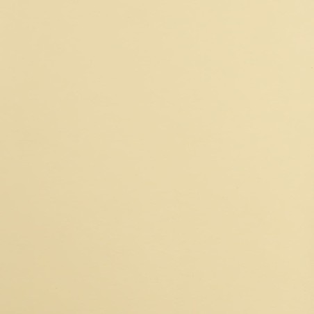 Chaise pivotante de salle à manger Crème Similicuir