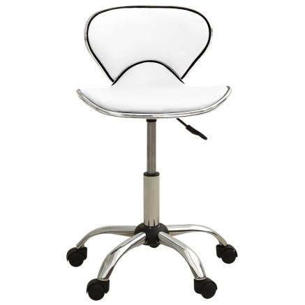Chaise de bureau Blanc Similicuir 2