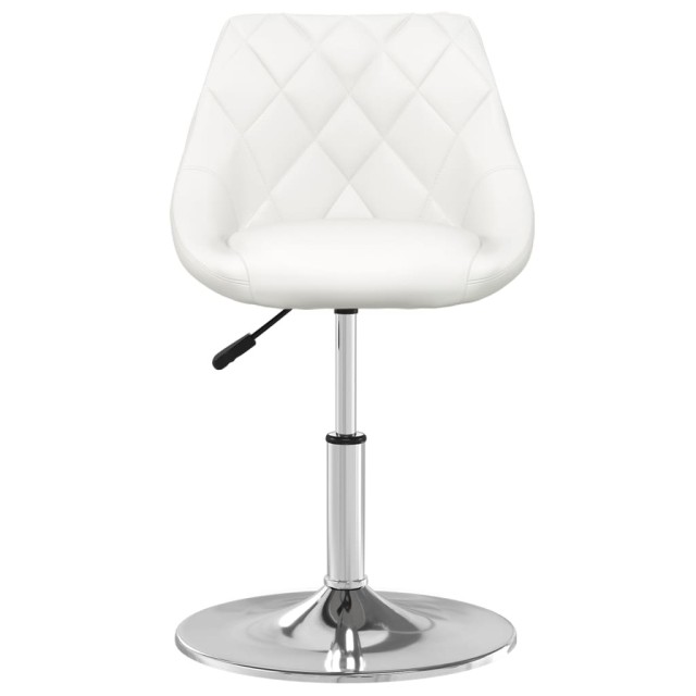 Tabouret de bar Blanc Similicuir
