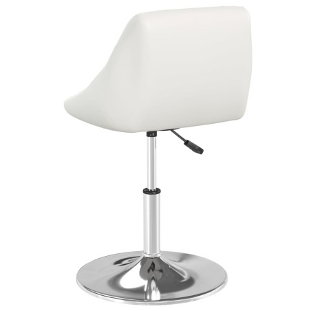 Tabouret de bar Blanc Similicuir
