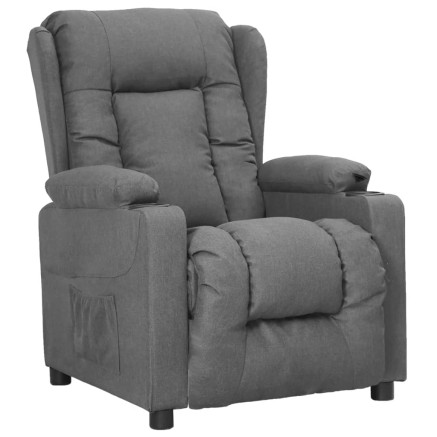 Fauteuil Gris clair Tissu 2