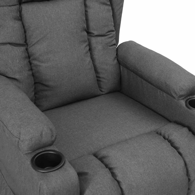 Fauteuil Gris clair Tissu