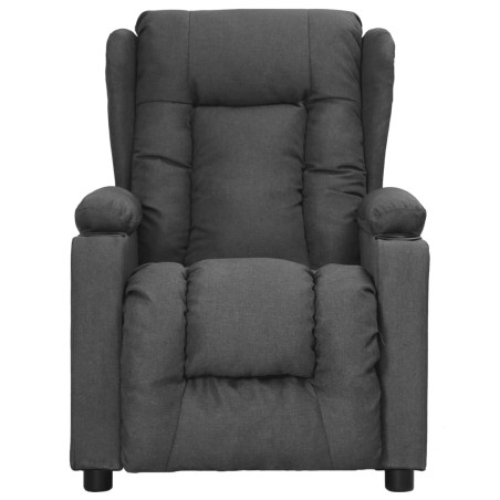 Fauteuil Gris foncé Tissu