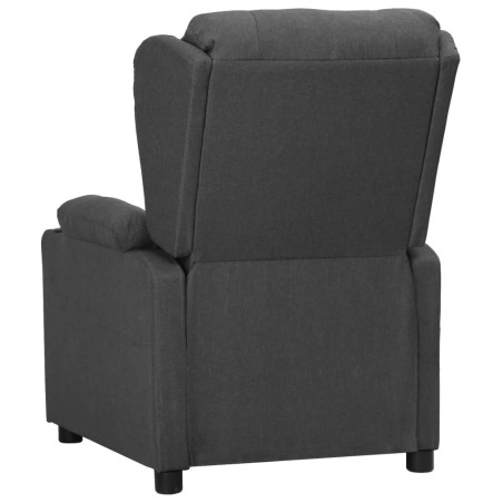 Fauteuil Gris foncé Tissu