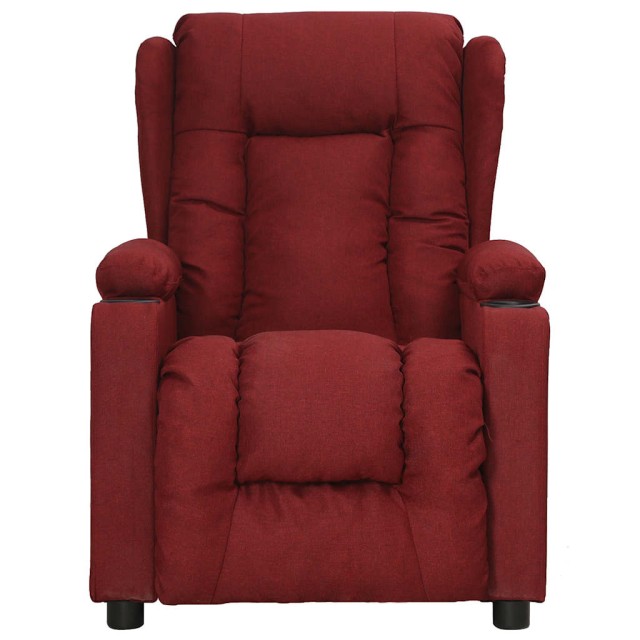 Fauteuil Rouge bordeaux Tissu