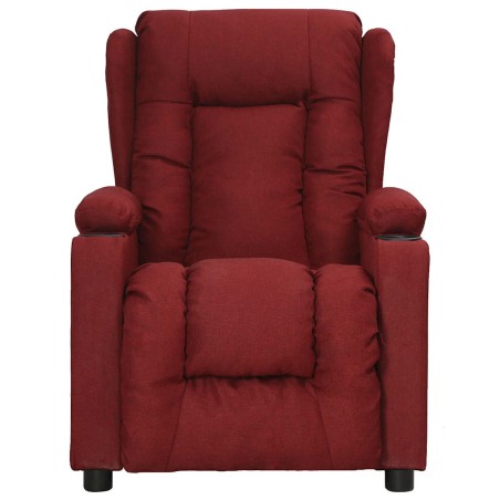 Fauteuil Rouge bordeaux Tissu