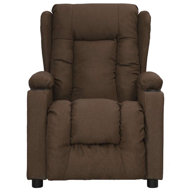 Fauteuil Marron Tissu