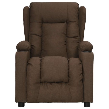 Fauteuil Marron Tissu
