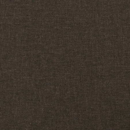 Fauteuil Marron foncé Tissu