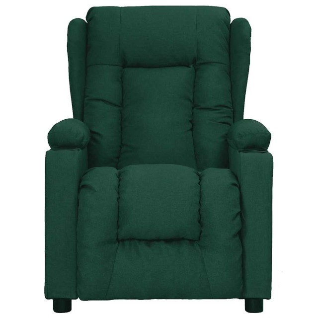 Fauteuil Vert foncé Tissu