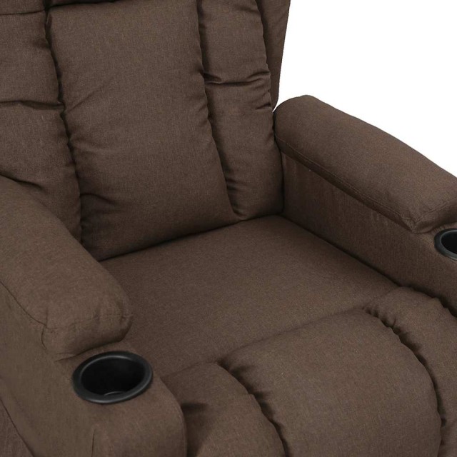 Fauteuil Taupe Tissu