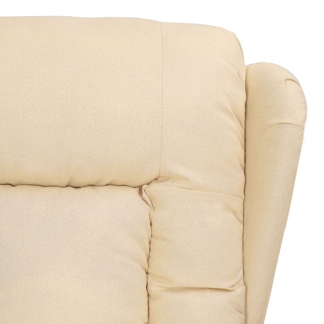 Fauteuil Crème Tissu