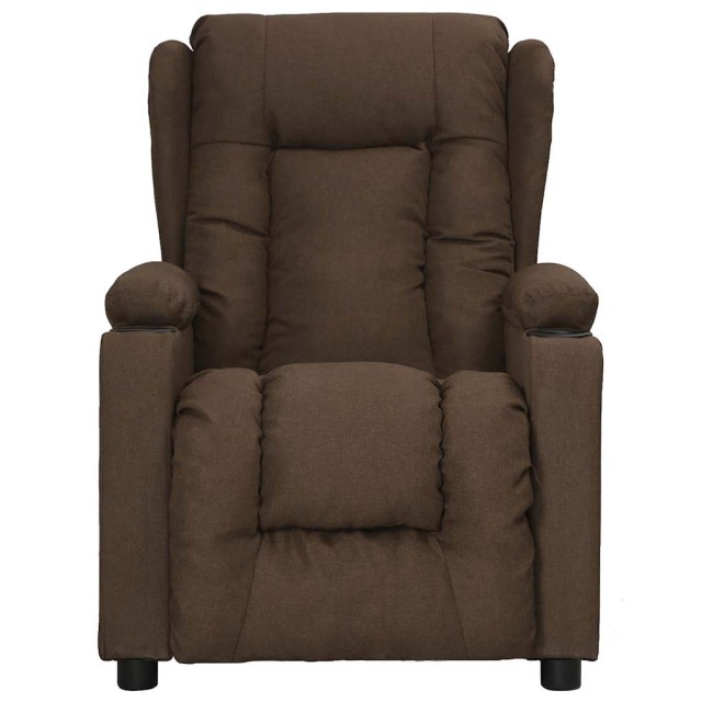 Fauteuil de massage Marron Tissu