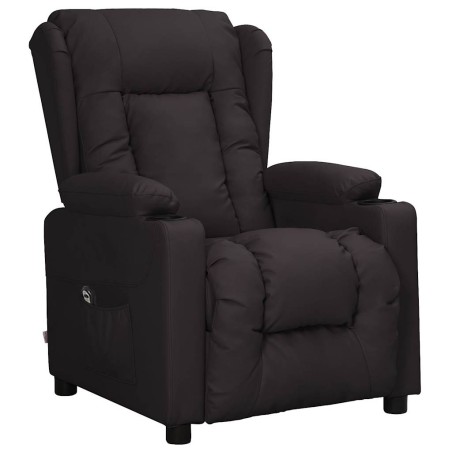 Fauteuil Noir Similicuir