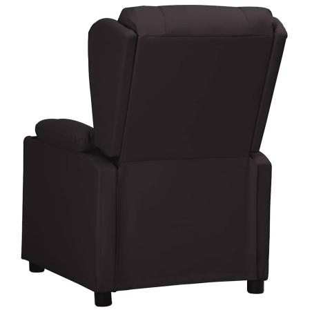 Fauteuil Noir Similicuir