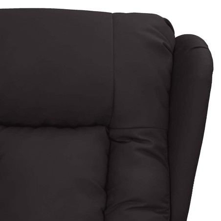 Fauteuil Noir Similicuir