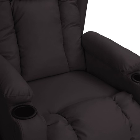 Fauteuil Noir Similicuir