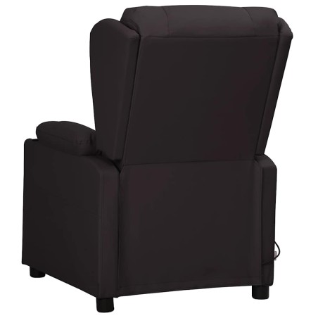 Fauteuil de massage Noir Similicuir