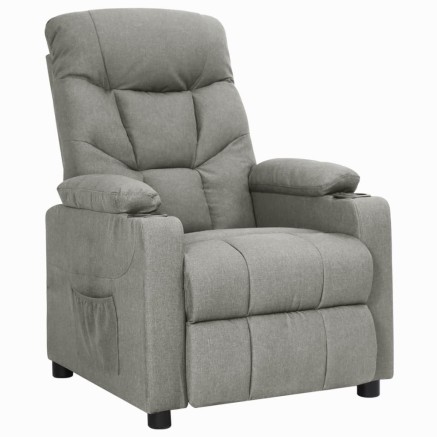 Fauteuil Gris clair Tissu 2