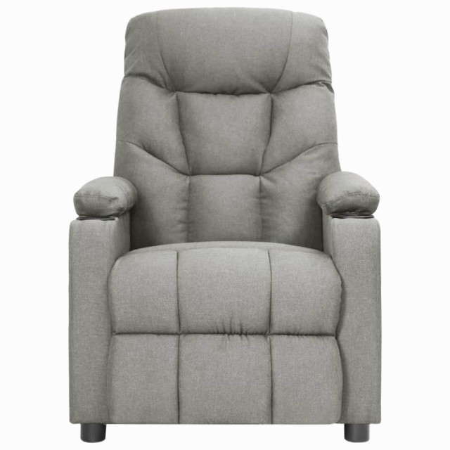 Fauteuil Gris clair Tissu