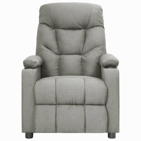 Fauteuil Gris clair Tissu
