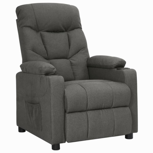 Fauteuil Gris foncé Tissu
