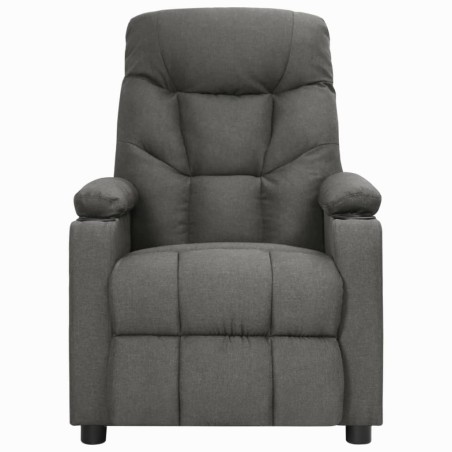 Fauteuil Gris foncé Tissu