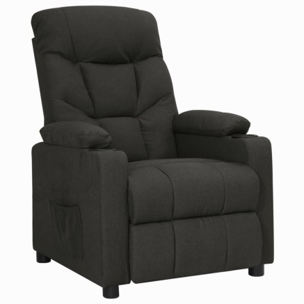 Fauteuil Noir Tissu 2