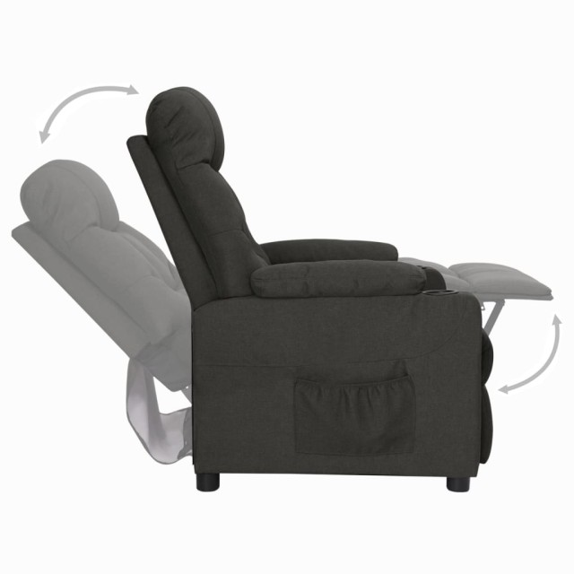Fauteuil Noir Tissu
