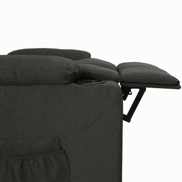 Fauteuil Noir Tissu