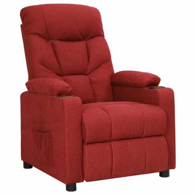 Fauteuil Rouge bordeaux Tissu