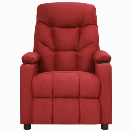 Fauteuil Rouge bordeaux Tissu