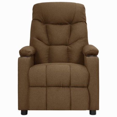 Fauteuil Marron Tissu
